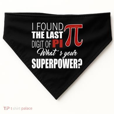 Pi In Math 3 14 Number Symbol For Math Teacher Pi Rate Great Gift USA-Made Doggie Bandana