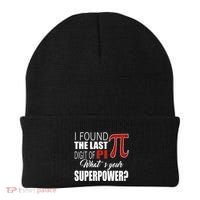 Pi In Math 3 14 Number Symbol For Math Teacher Pi Rate Great Gift Beanie thumb 0