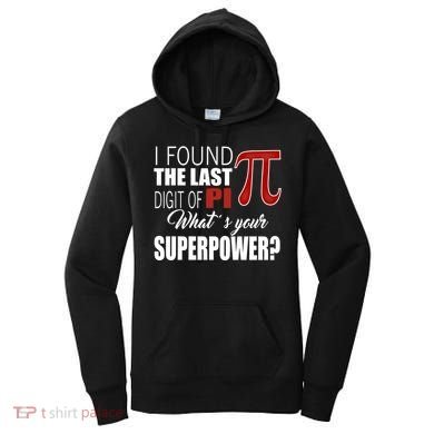 Pi In Math 3 14 Number Symbol For Math Teacher Pi Rate Great Gift Women's Hoodie