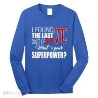 Pi In Math 3 14 Number Symbol For Math Teacher Pi Rate Great Gift Long Sleeve Shirt thumb 0