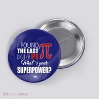 Pi In Math 3 14 Number Symbol For Math Teacher Pi Rate Great Gift Button thumb 0