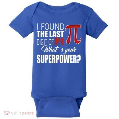Pi In Math 3 14 Number Symbol For Math Teacher Pi Rate Great Gift Baby Bodysuit