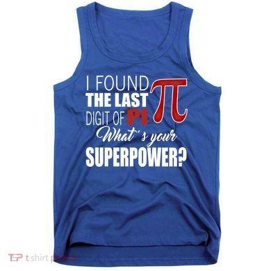 Pi In Math 3 14 Number Symbol For Math Teacher Pi Rate Great Gift Tank Top