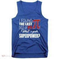 Pi In Math 3 14 Number Symbol For Math Teacher Pi Rate Great Gift Tank Top thumb 0