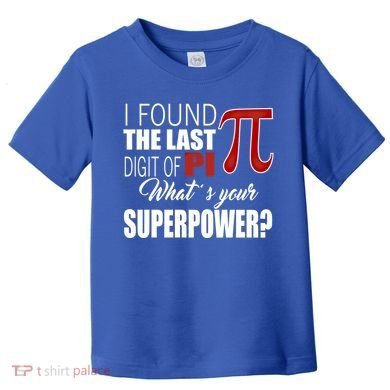 Pi In Math 3 14 Number Symbol For Math Teacher Pi Rate Great Gift Toddler T-Shirt