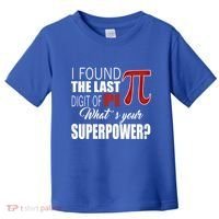 Pi In Math 3 14 Number Symbol For Math Teacher Pi Rate Great Gift Toddler T-Shirt thumb 0
