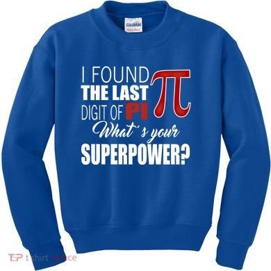 Pi In Math 3 14 Number Symbol For Math Teacher Pi Rate Great Gift Kids Sweatshirt