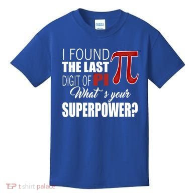 Pi In Math 3 14 Number Symbol For Math Teacher Pi Rate Great Gift Kids T-Shirt