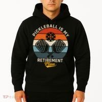 Pickleball Is My Retirement Plan Hoodie thumb 2