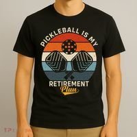 Pickleball Is My Retirement Plan T-Shirt thumb 3