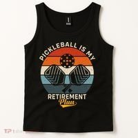 Pickleball Is My Retirement Plan Tank Top thumb 2