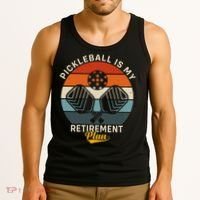 Pickleball Is My Retirement Plan Tank Top thumb 3