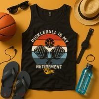 Pickleball Is My Retirement Plan Tank Top thumb 4