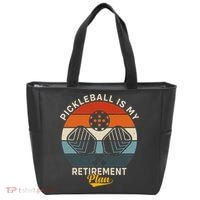 Pickleball Is My Retirement Plan Tote Bag thumb 0