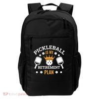 Pickleball Is My Retirement Plan Backpack thumb 0