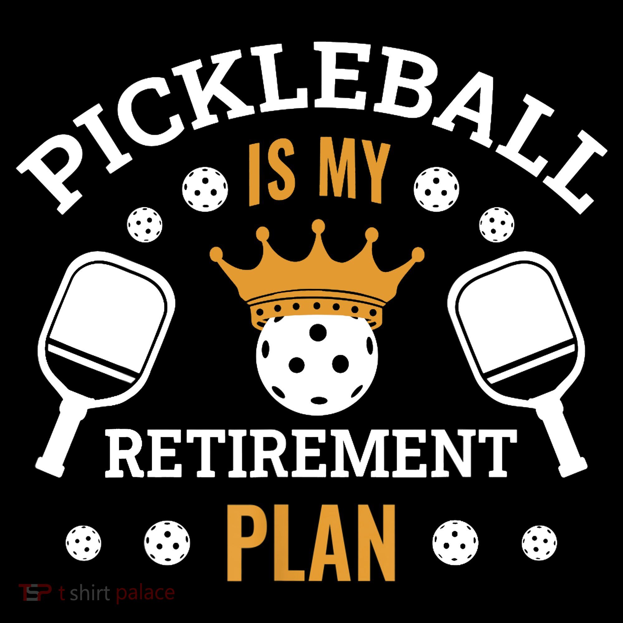 Pickleball Is My Retirement Plan Backpack