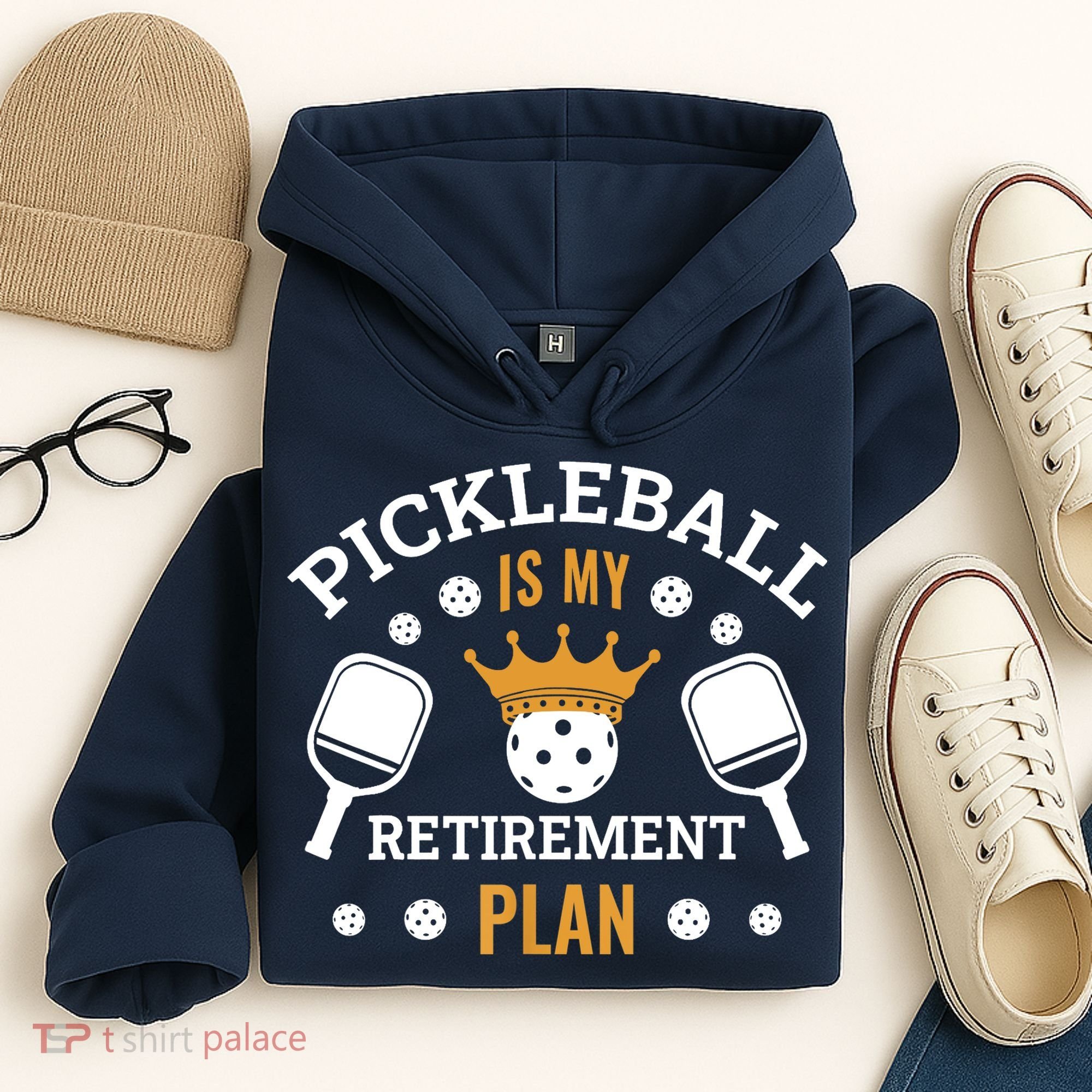 Pickleball Is My Retirement Plan Hoodie