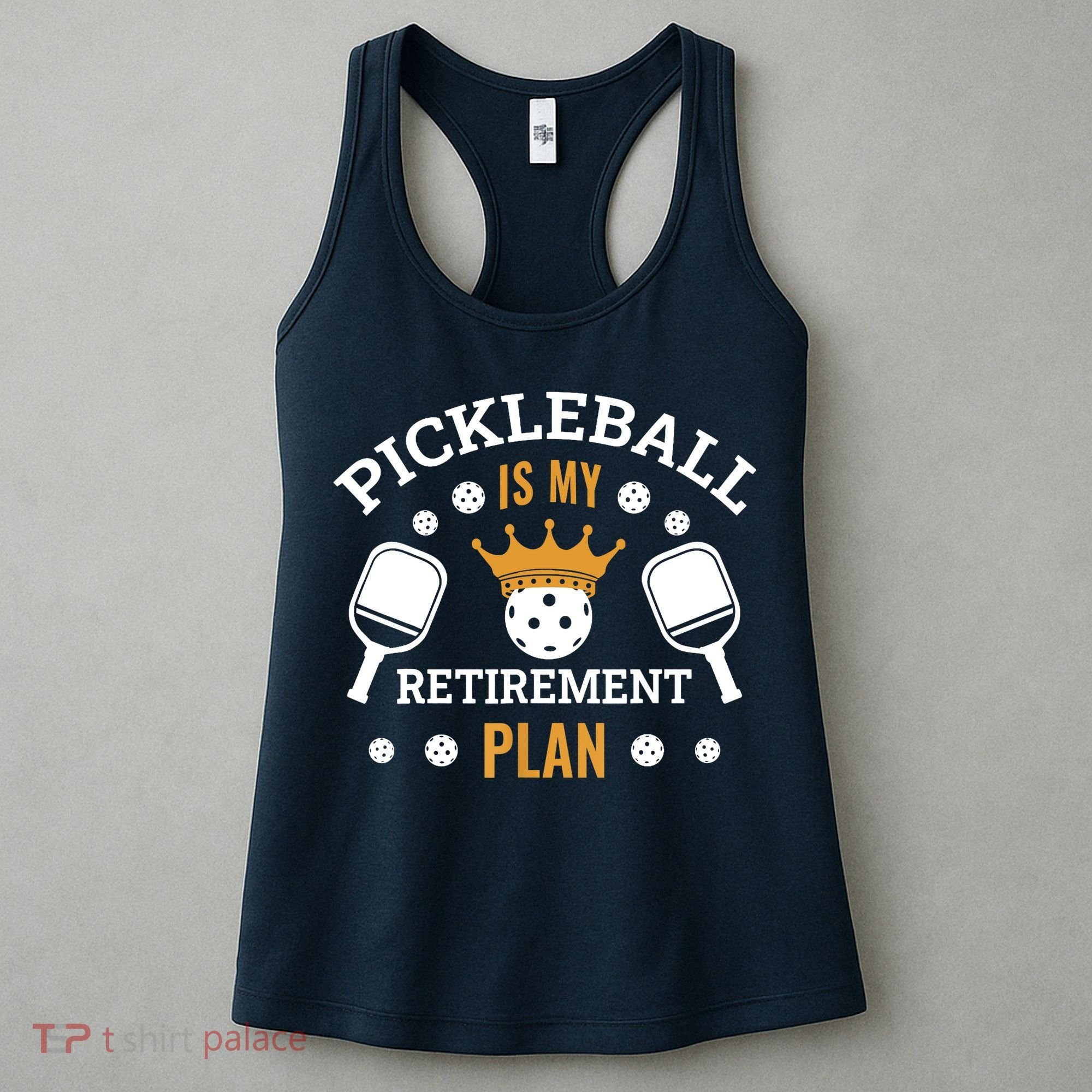 Pickleball Is My Retirement Plan Women's Tank Top
