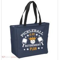Pickleball Is My Retirement Plan Tote Bag thumb 2