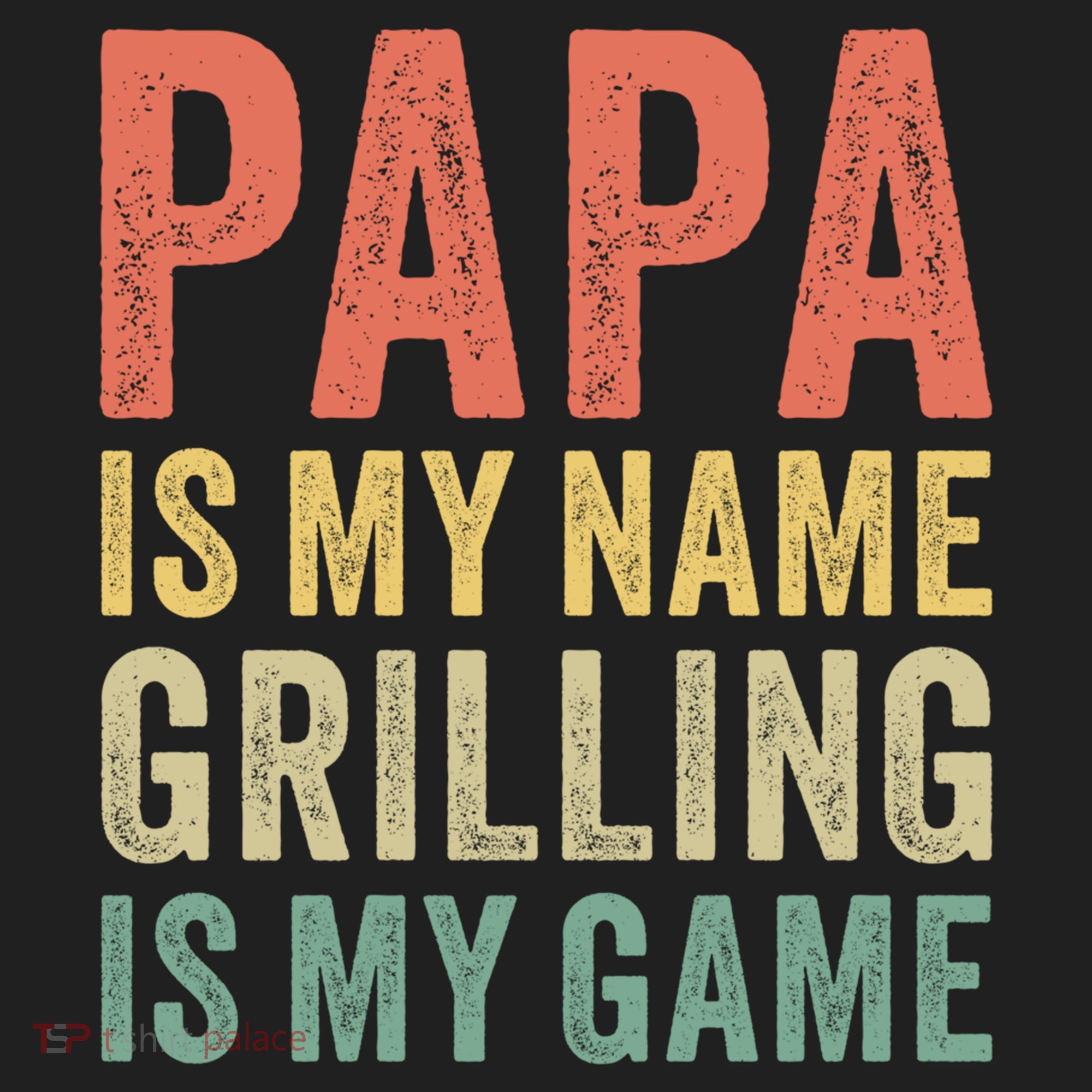 Papa Is My Name Grilling Is My Game Bbq Dad Father's Day Gift Beanie