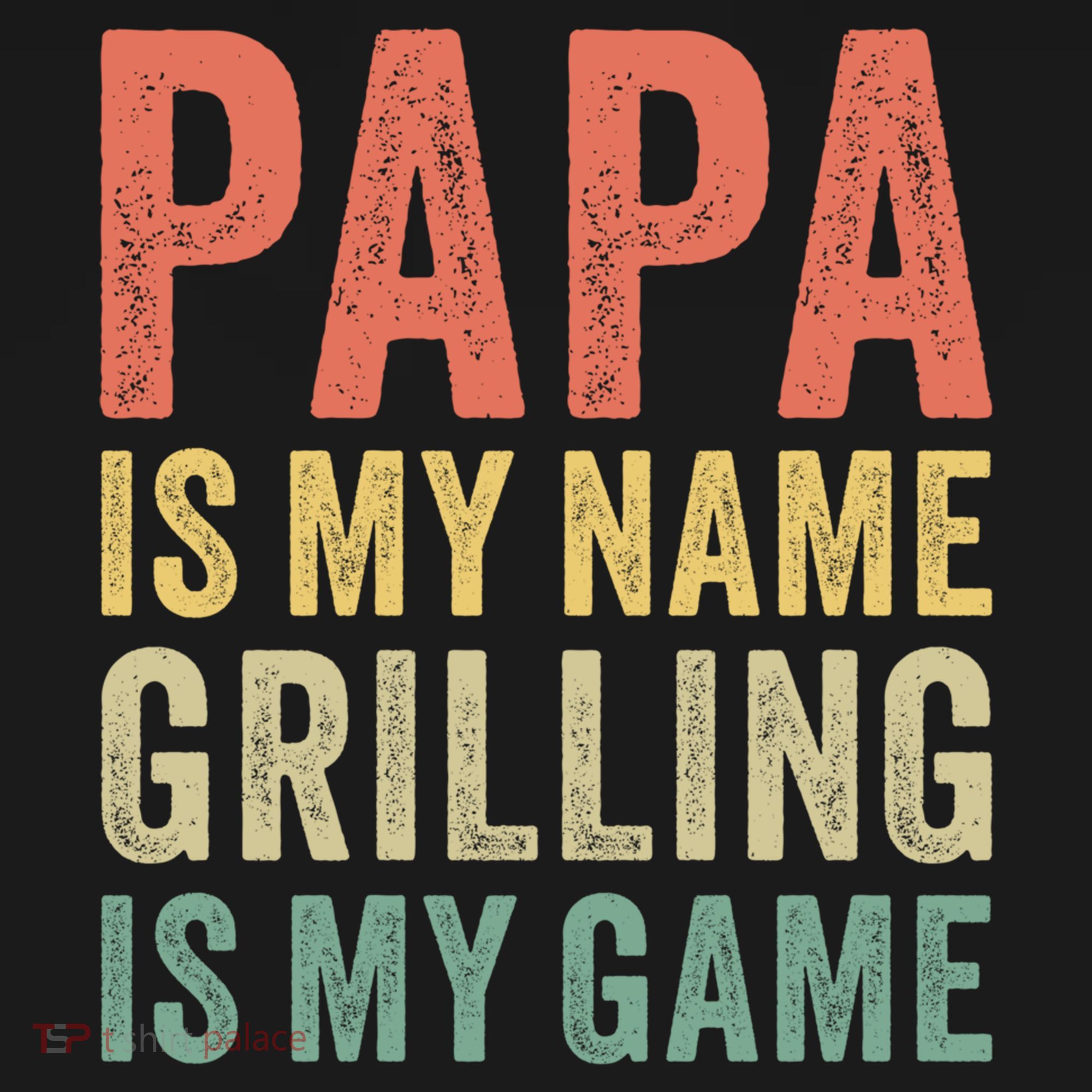 Papa Is My Name Grilling Is My Game Bbq Dad Father's Day Gift Women's Hoodie