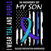 Parents In Memory Of Son Suicide Awareness Prevention Flag Coffee Mug thumb 5