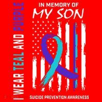Parents In Memory Of Son Suicide Awareness Prevention Flag Santa Hat thumb 1