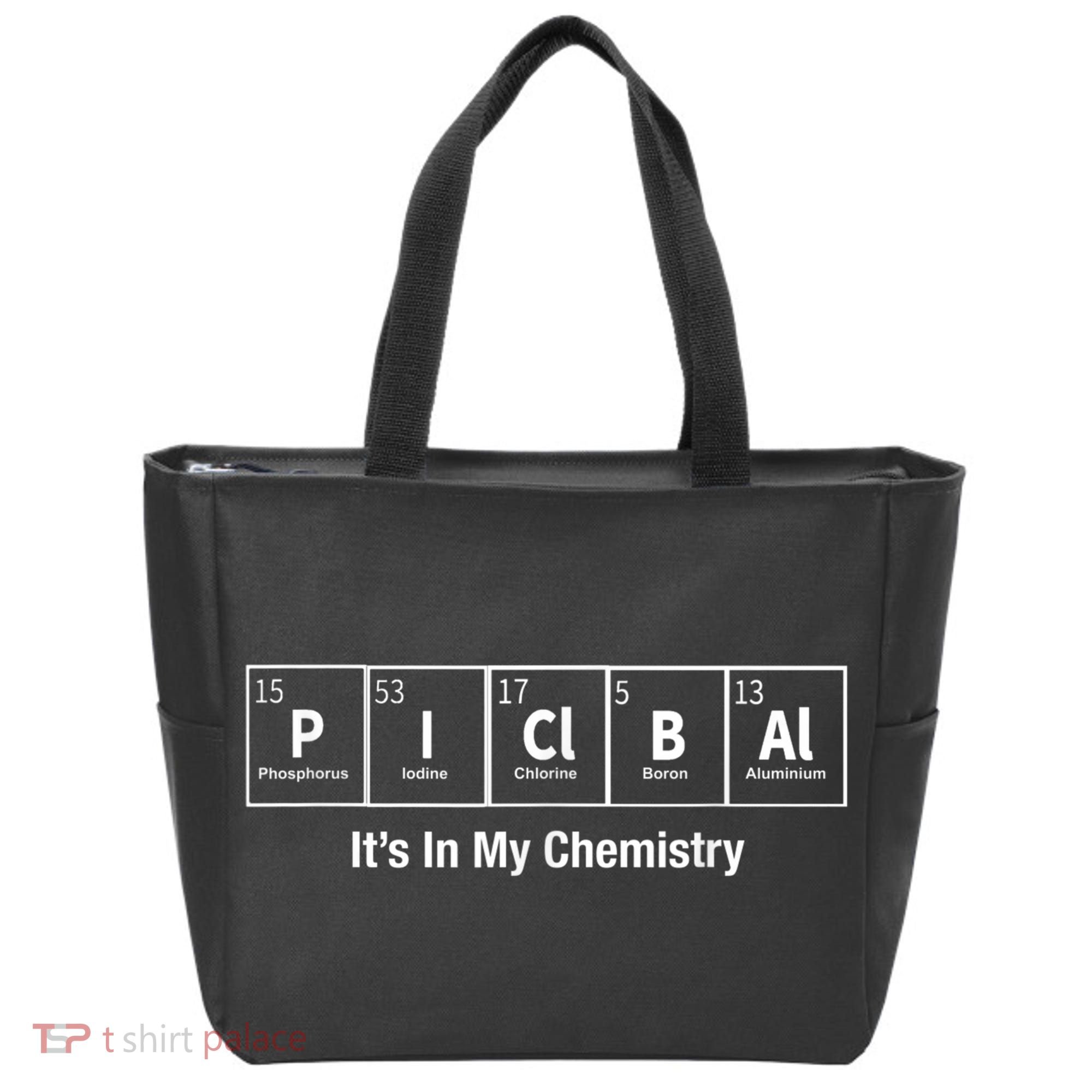 Pickleball In My Chemistry Funny Tote Bag