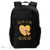 Pizza Is My Valentine Cute Heart Backpack thumb 0