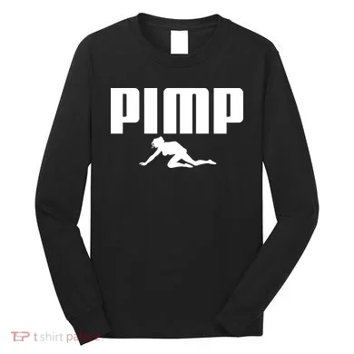 Pimp Logo Long Sleeve Shirt