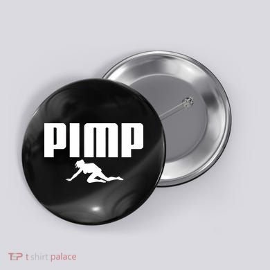 Pimp Logo Button