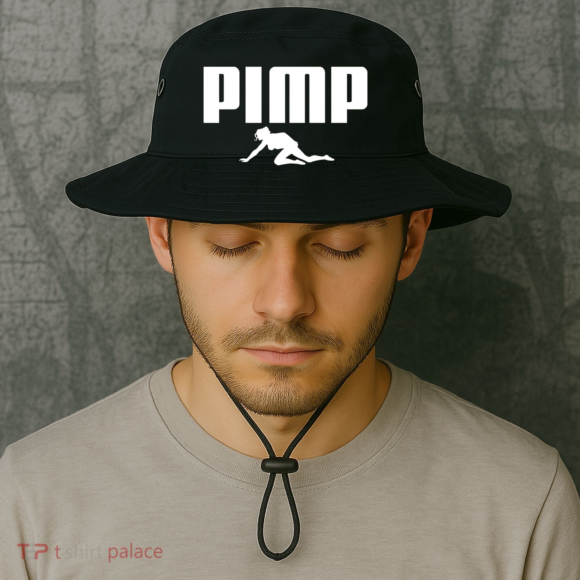Pimp Logo Bucket Hat