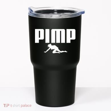 Pimp Logo Tumbler