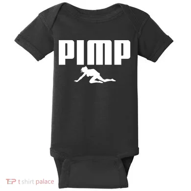Pimp Logo Baby Bodysuit