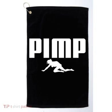 Pimp Logo Golf Towel