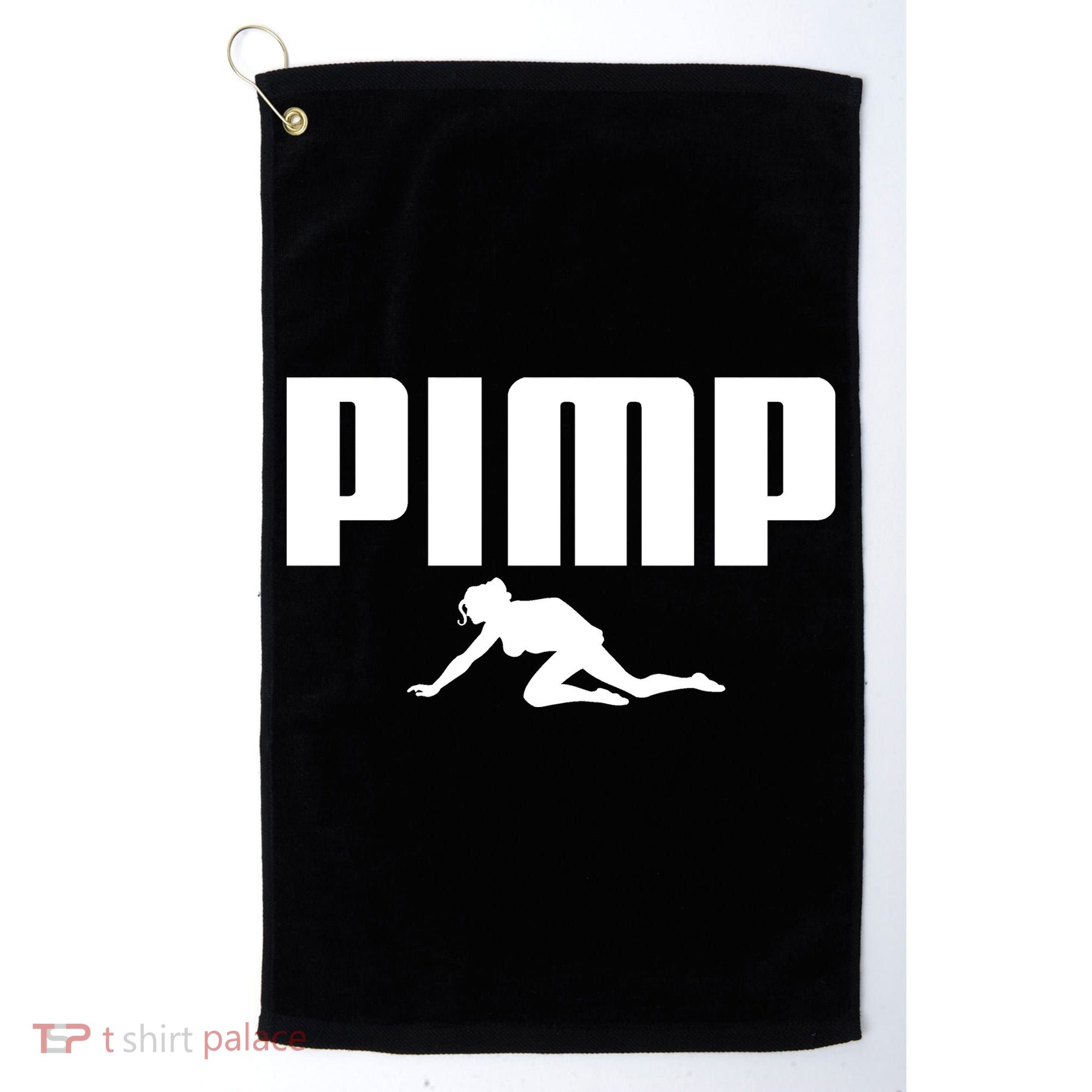 Pimp Logo Golf Towel