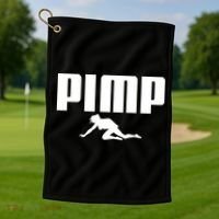 Pimp Logo Golf Towel thumb 1