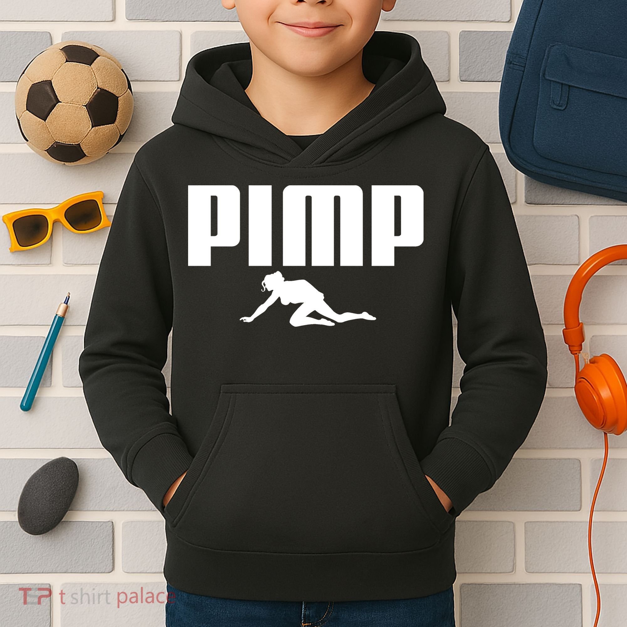 Pimp Logo Kids Hoodie