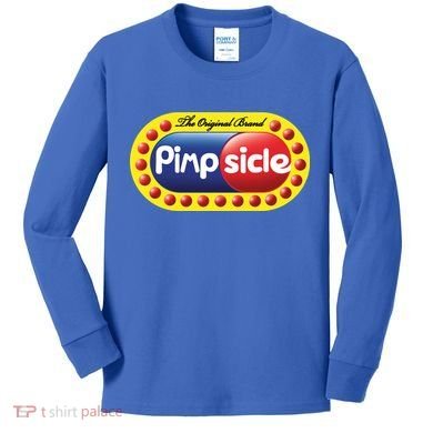 Pimpsicle  Kids Long Sleeve Shirt