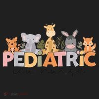 Pediatric ICU Nurse PICU Nurse Animals Nurse Appreciation Women's Sweatshirt thumb 2