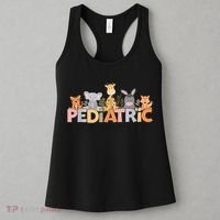 Pediatric ICU Nurse PICU Nurse Animals Nurse Appreciation Women's Tank Top thumb 3