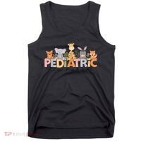 Pediatric ICU Nurse PICU Nurse Animals Nurse Appreciation Tank Top thumb 0