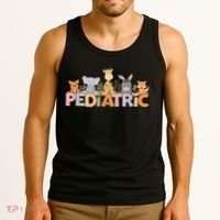 Pediatric ICU Nurse PICU Nurse Animals Nurse Appreciation Tank Top thumb 3