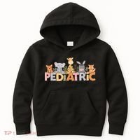 Pediatric ICU Nurse PICU Nurse Animals Nurse Appreciation Kids Hoodie thumb 0