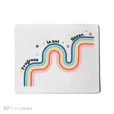 Progress Is Not Linear Mousepad