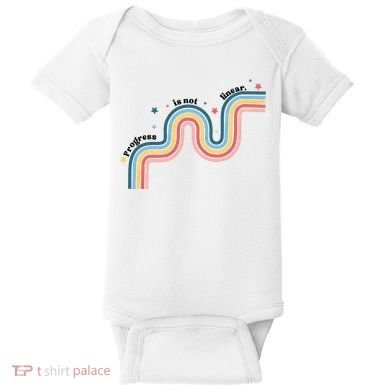 Progress Is Not Linear Baby Bodysuit