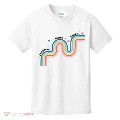 Progress Is Not Linear Kids T-Shirt