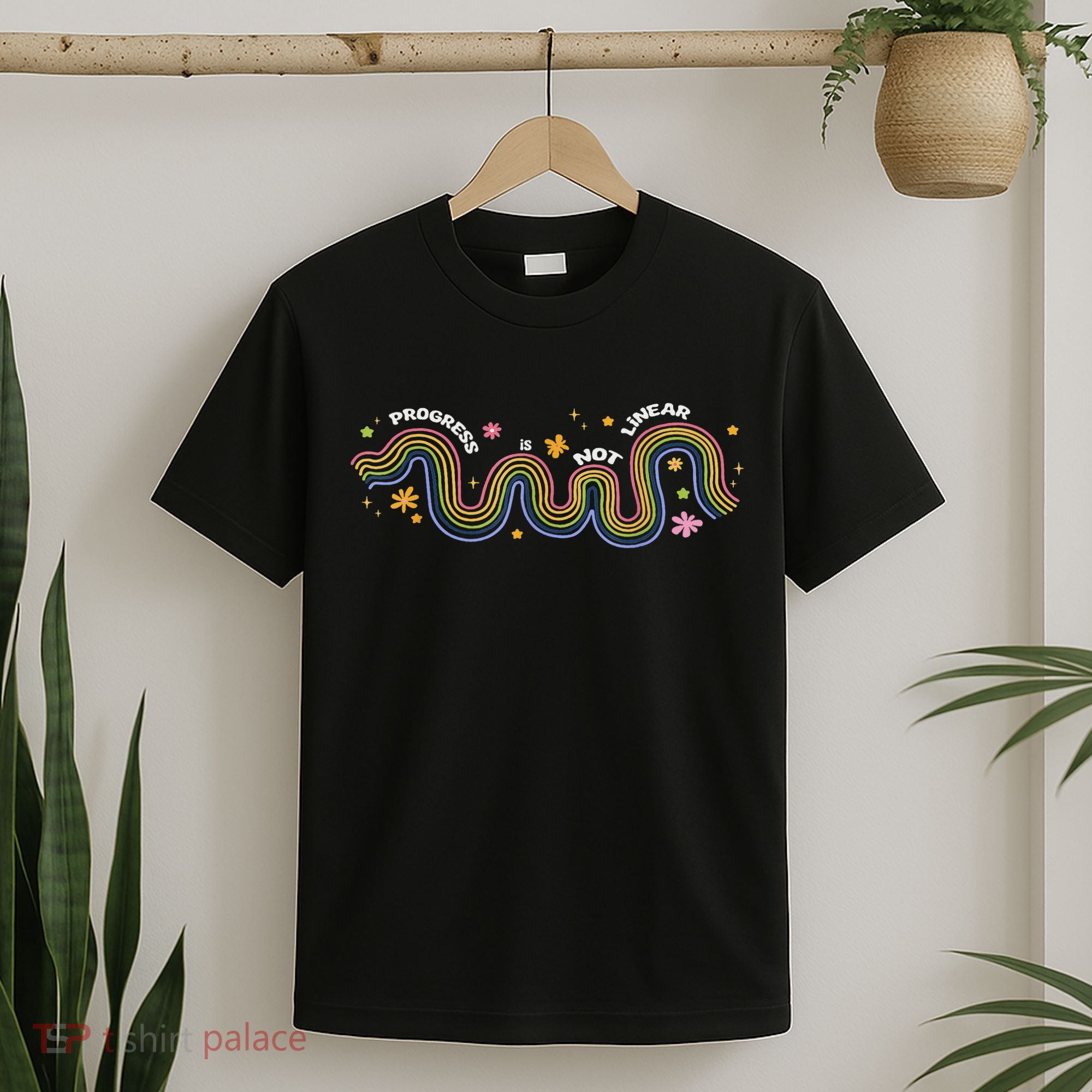 Progress Is Not Linear Sped Ed Special Education Teacher T-Shirt