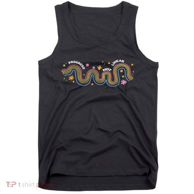 Progress Is Not Linear Sped Ed Special Education Teacher Tank Top