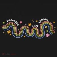 Progress Is Not Linear Sped Ed Special Education Teacher Tank Top thumb 6